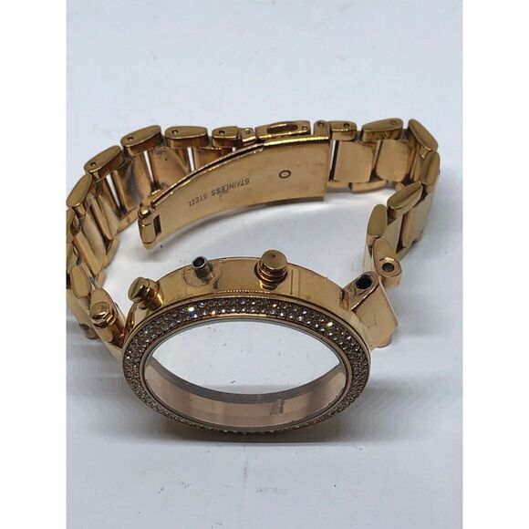 Michael Kors Watch Parts Stainless Steel Case Links 18mm Bb531 - Picture 6 of 6